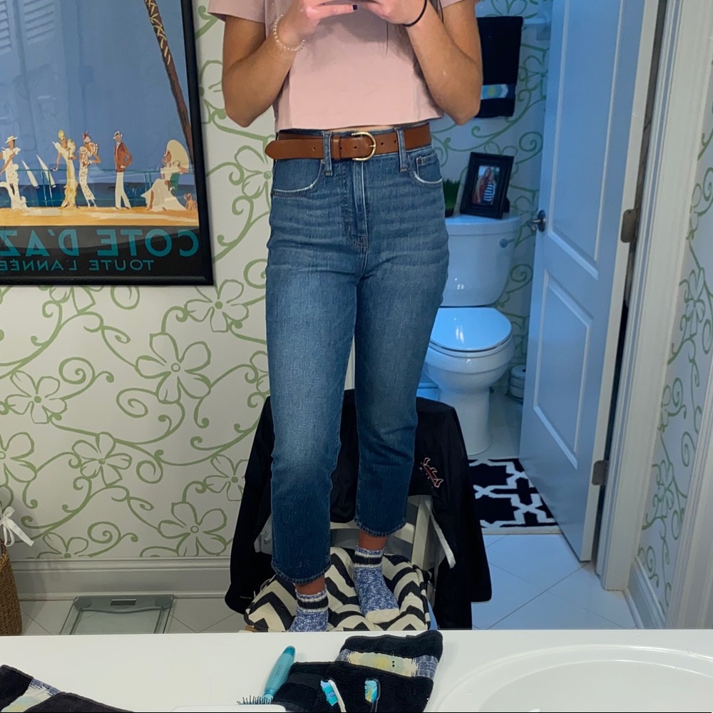 Madewell Classic Straight Jean